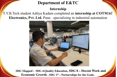 Internship Achievement